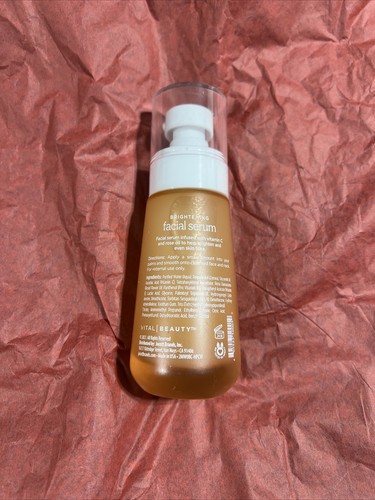 VITAL BEAUTY Brightening Facial Serum Vitamin C & Rose Oil SEALED