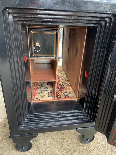 Fantastic Restored Small 1900’s J. Baum Safe co. like mosler and hall