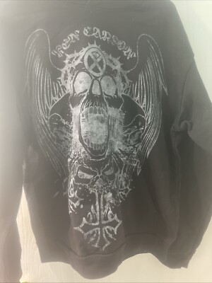 Ken Carson Actual Hate Playboi Carti Opium A Great Chaos Tour Merch Hoodie M