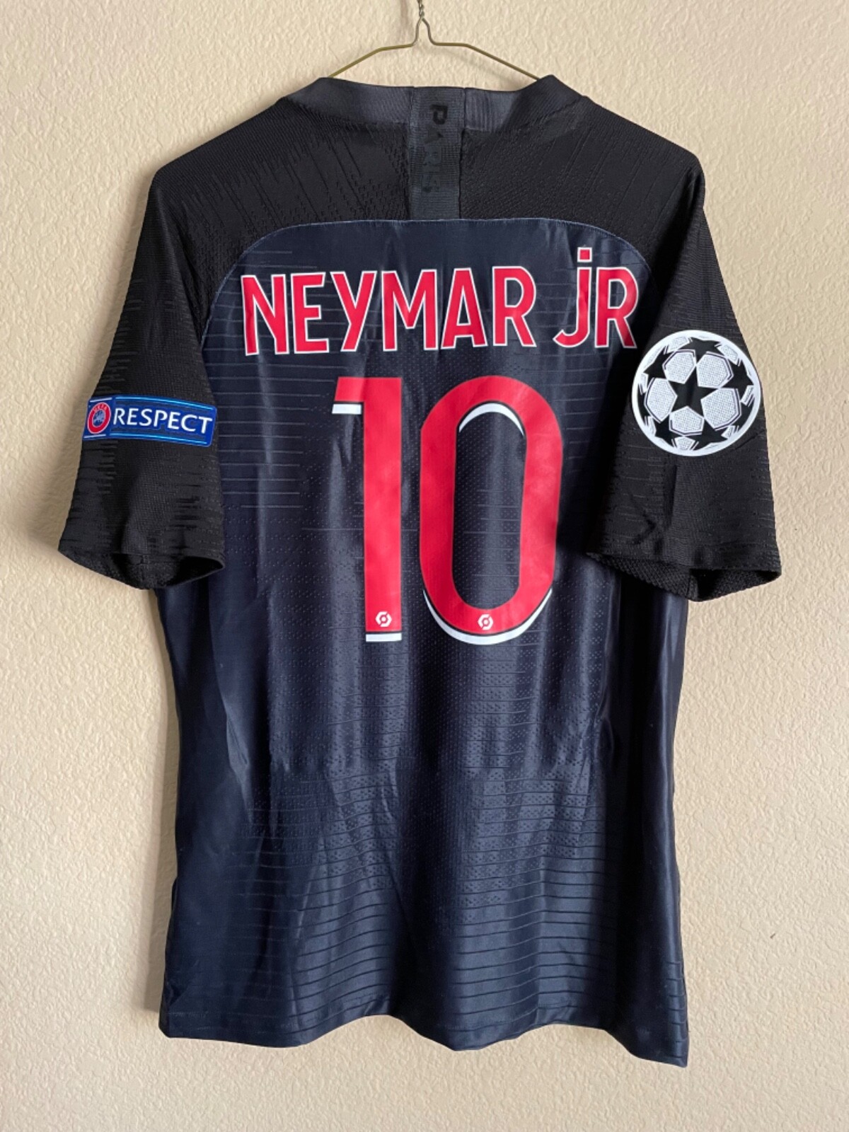 NEYMAR JR ブラジル・PSG ユニフォーム 2022/23 PSG Away Jersey #10 Neymar Jr. 2XL Jordan Paris