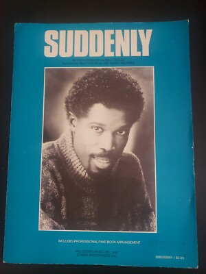 Suddenly by Keith Diamond and Billy Ocean 1984 Sheet Music 