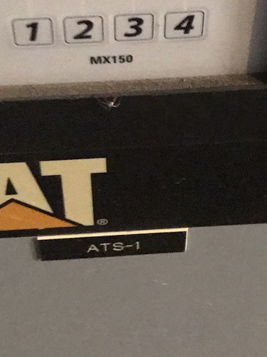 150 Amp CAT Transfer Switch, 3 Phase 277/480 volts, 3 Poles