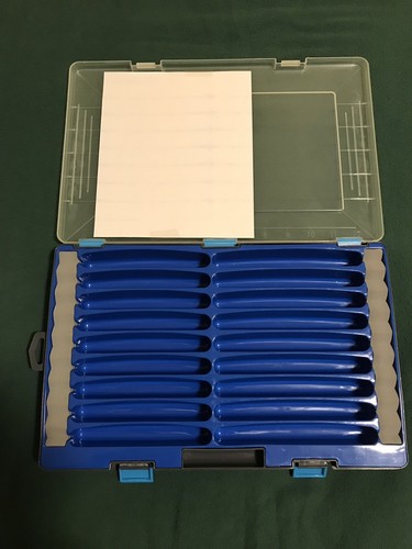 Shimano Fishing Tackle Lure Storage SHM-37ST Blue