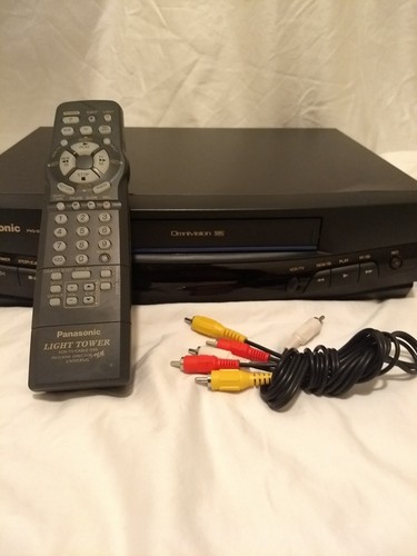 Panasonic PVQ-920 VCR VHS Player Recorder Hi-Fi Stereo Omnivision Tested .