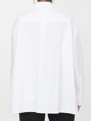 Pre-owned Armarium Leo Pocket Shirt In White