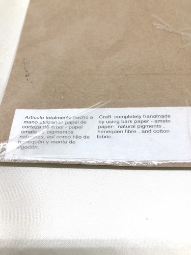 Sugar Skull Pirate Painting On Amate Bark Paper