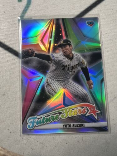 2022 Topps Chrome NPB Future Stars FS-8 Yuto Suzuki Hanshin 2022 Topps Chrome NPB Future Stars FS-8 Yuto Suzuki Hanshin