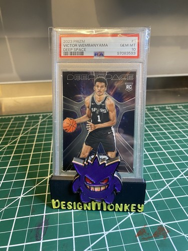 2023 Panini Prizm #1 Victor Wembanyama Deep Space Rookie Card PSA