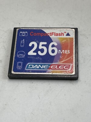 DaneElec 256 mb Compact Flash Memory Card