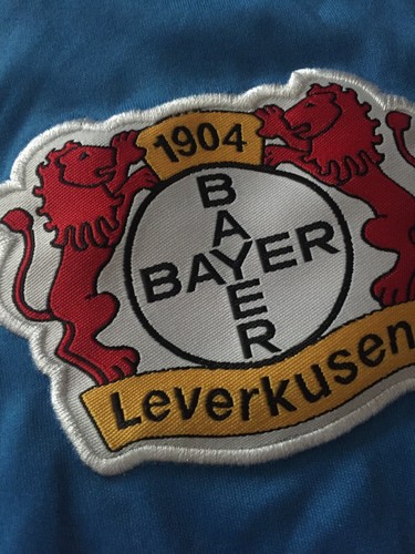 Bayer 3 Leverkusen Soccer Jersey Large L Barmenia Versicherungen
