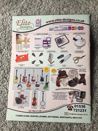 UK CROSS STITCH GOLD Magazine April 2012 29 #29 Lanterns Ducks Princess topiary