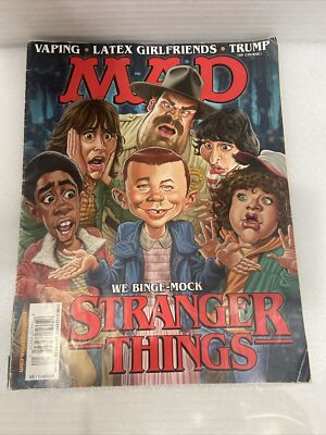 MAD Magazine #548 December 2017, Stranger Things & Donald Trump, Free Shipping