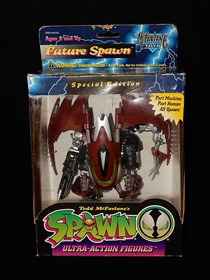 McFarlane Toys 1995 Special Edition Future Spawn Red Ultra Action Figure 