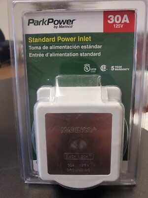 ParkPower Standard Power Inlet, 30A, 125V, 301ELRV