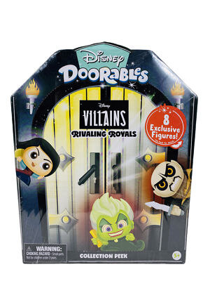 Disney Doorables Villains Rivaling Royals Collection Peek 8 Figures