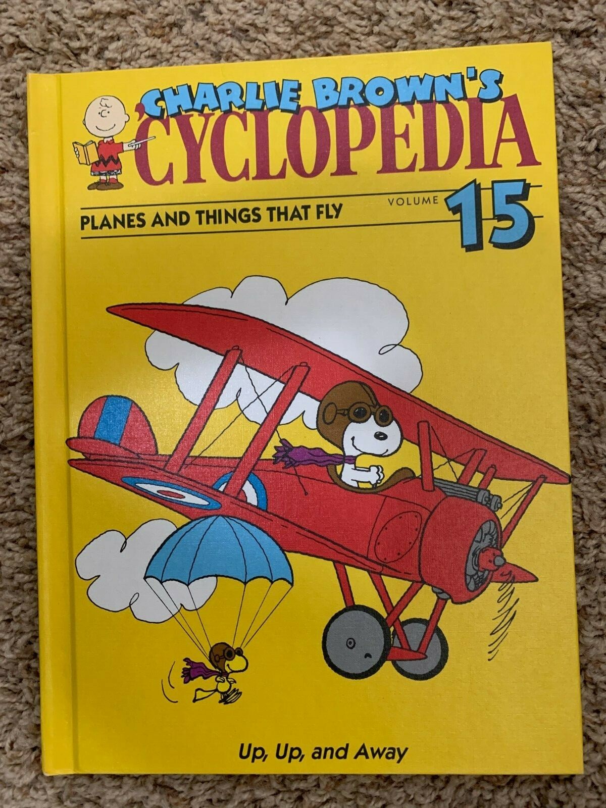 Peanuts Charlie Brown's 'CYCLOPEDIA BOOK Volume #15 Planes & Things That Fly | eBay Peanuts Charlie Brown's 'CYCLOPEDIA BOOK Volume #15 Planes & Things That Fly | eBay