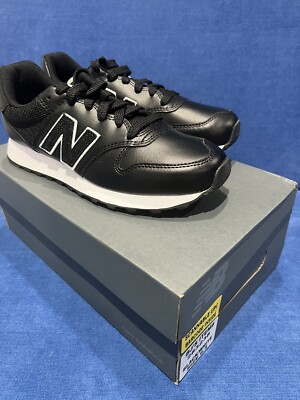 Size 6.5 - New Balance 500 Low Black White NEW Hard To Find!!