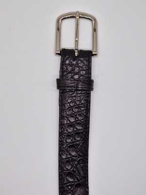 Tecovas Cowboy Western Handmade Crocodile Belt  Herren Gürtel