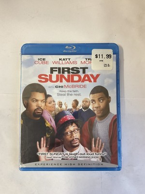First Sunday (Blu-ray, 2008)  Ice Cube Katt Williams Tracy Morgan  NEW & Sealed