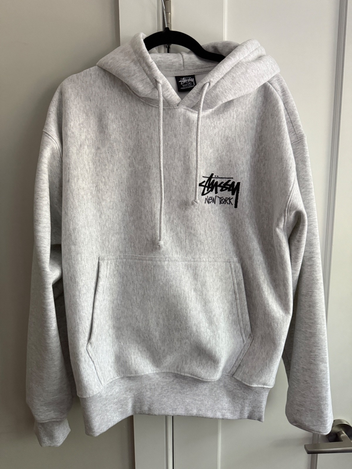 最終値下げ‼️Stüssy BASIC HOODIE グレー Stussy Basic Hoodie Ash Heather Men's - US