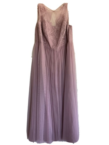 davids bridal bridesmaid dress Color : Quartz Size: 20 | eBay
