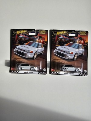 2024 Hot Wheels Premium Boulevard Mazda 323 GTR Lot Of 2