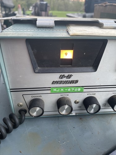 *Working* Hammarlund CB-23 Citizens Band Radio Original And Genuine