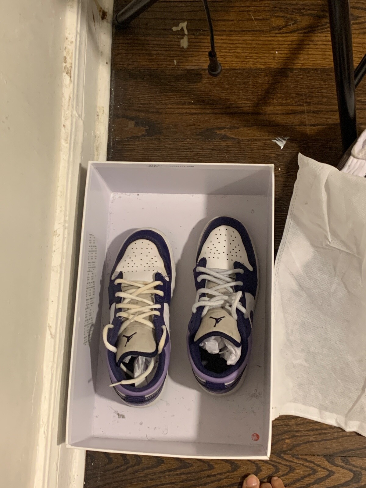 Size 6 - Air Jordan 1 Low Sky J Purple W | eBay