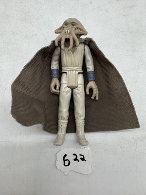 1983 Star Wars Return Of The Jedi Squid Head Action Figure Kenner Cape