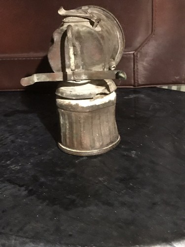 Antique Coal Miner's Kerosene Headlamp
