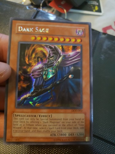 2003 YuGiOh Promo Dark Sage DOD 002 Prismatic Rare mint condition