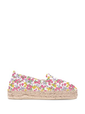 Женские слипоны MANEBI Fruity Punch Pink Love Shack Fancy на платформе 37