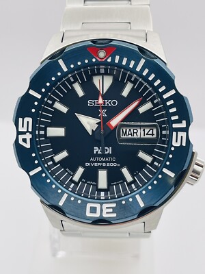 SEIKO Prospex Padi SRPE27 Automatic Black Dial Men's 42MM Watch 8'' BEAUTIFUL!!
