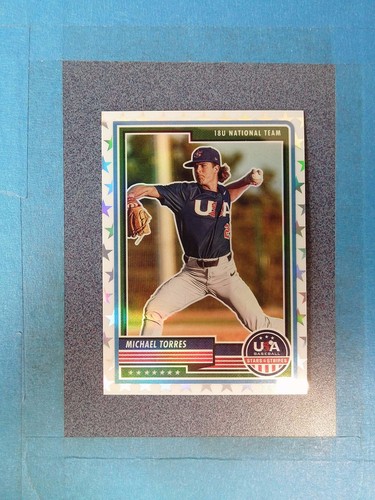 Torresです。 2023 Bowman Chrome Luis Torres 1st Blue Refractor 47/150