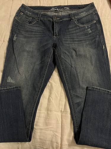 【SEVEN BY SEVEN】_STRAIGHT JEANS seven 7 jeans straight size 18 | eBay