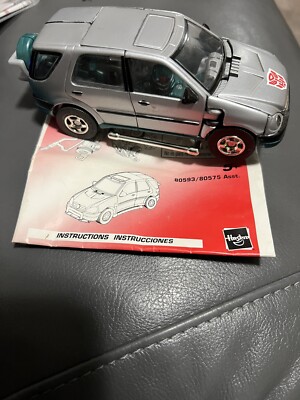 Transformers RID Robots In Disguise Deluxe Autobot X-Brawn 2001 W Manual