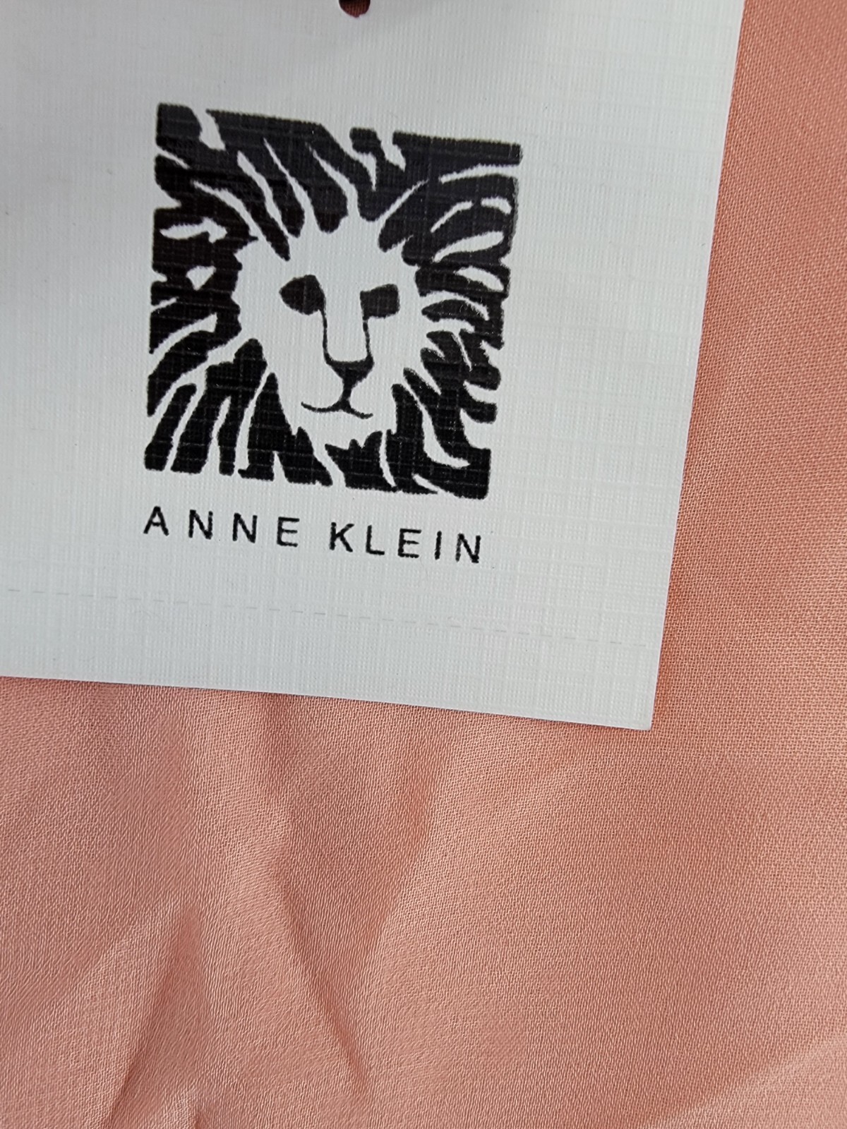 Anne Klein Double-Layer Tank Top Women's S Pink Round Neck Back Button Closure - Picture 15 of 16