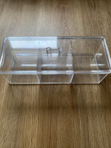 Acryl Kosmetikorganiser Fächer Aufbewahrung Schmuck Box Ordnungsständer
