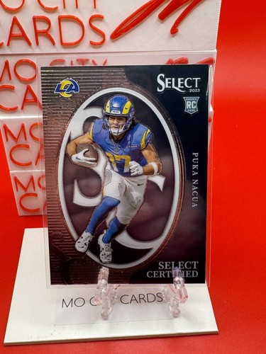 2023 Select 🏈 Puka Nacua Rookie Select Certified Insert