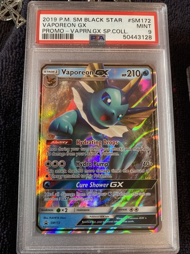 ★PSA10★【シャワーズGX/SMI】VAPOREON GX 007/038 Pokemon Card Japanese Vaporeon GX 007/038 Holo Foil NM | eBay