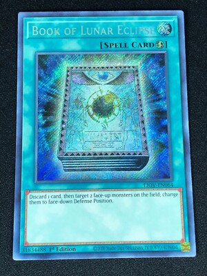 YUGIOH BOOK OF LUNAR ECLIPSE LIOV-EN064 1ST SECRET (NM)