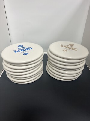 Discmania Evolution Eco Logic White Disc Golf EXO HARD 173 grams Lot of 18