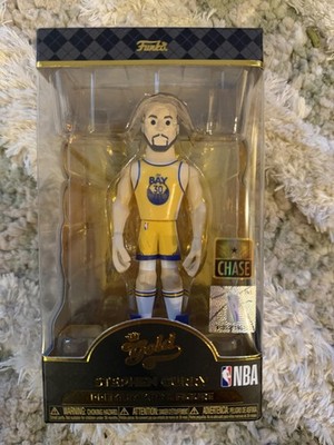 Golden State Warriors Stephen Curry chase Figure 5 inch Yellow NBA Funko Gold