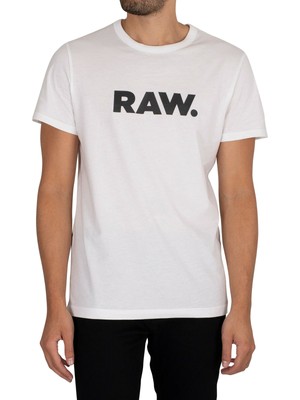 

Мужская футболка G-Star RAW с голорном, белая, Белый, D08512-8415-110