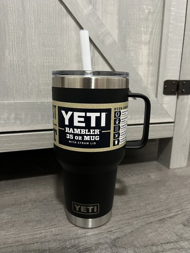 イエティ　YETI RAMBLER 35 oz STRAW MUG ブラック Rambler® 35 oz (1 l) Straw Mug – YETI EUROPE