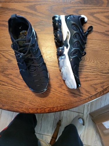 Nike Air Vapormax Plus Black White 924453-010 Size 10.5