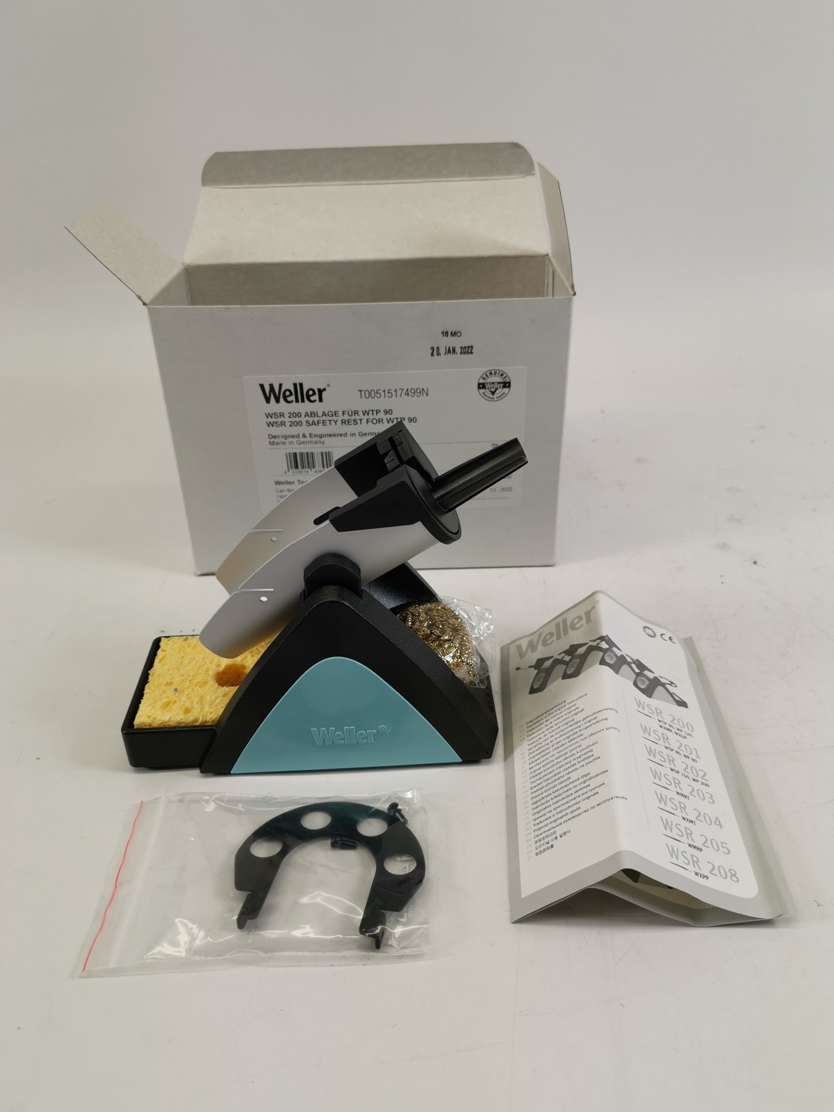Weller WSR 200 Sicherheitsablage T0051517499N 2-in-1 für WTP 90 WXPP WXUP NEU