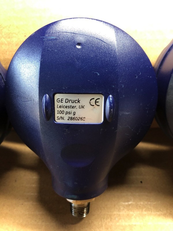 GE Druck DPI 104 Digital Pressure Gauge, 100 PSIG, 05V Output