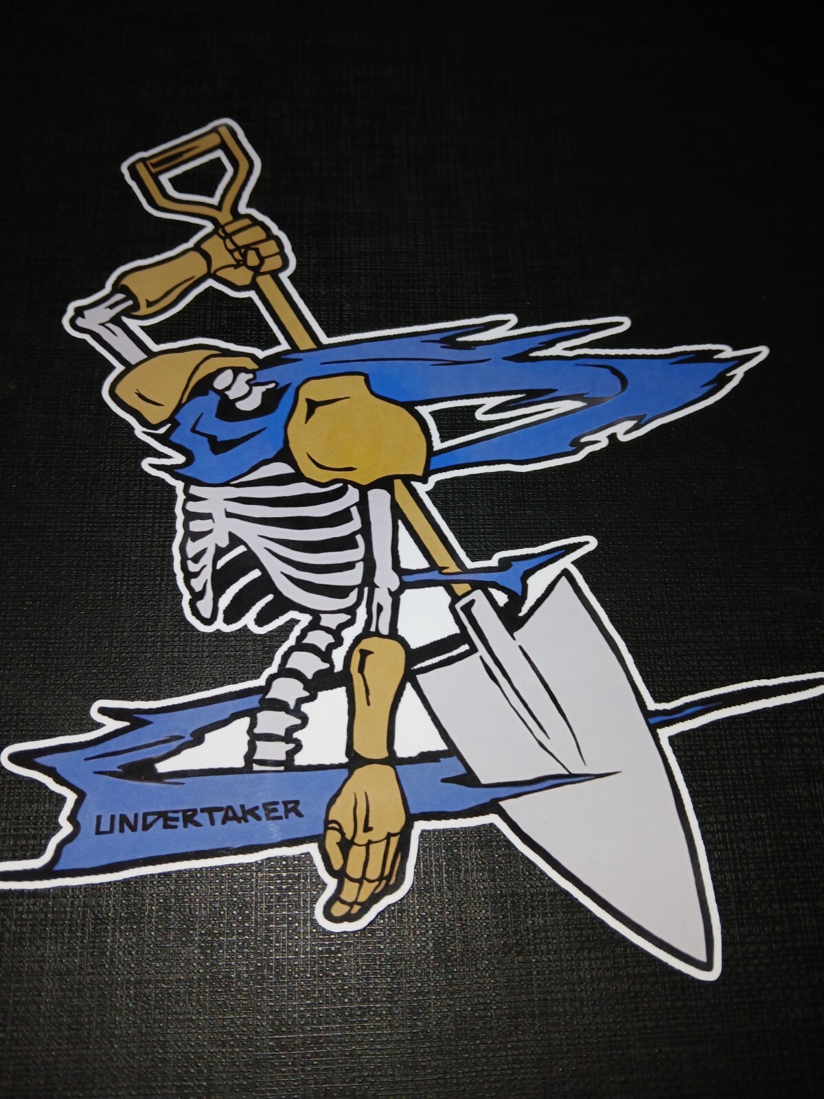 ian サイン Undertaker Shinei Reaper Logo 86 Eighty-Six Glossy Sticker Anime