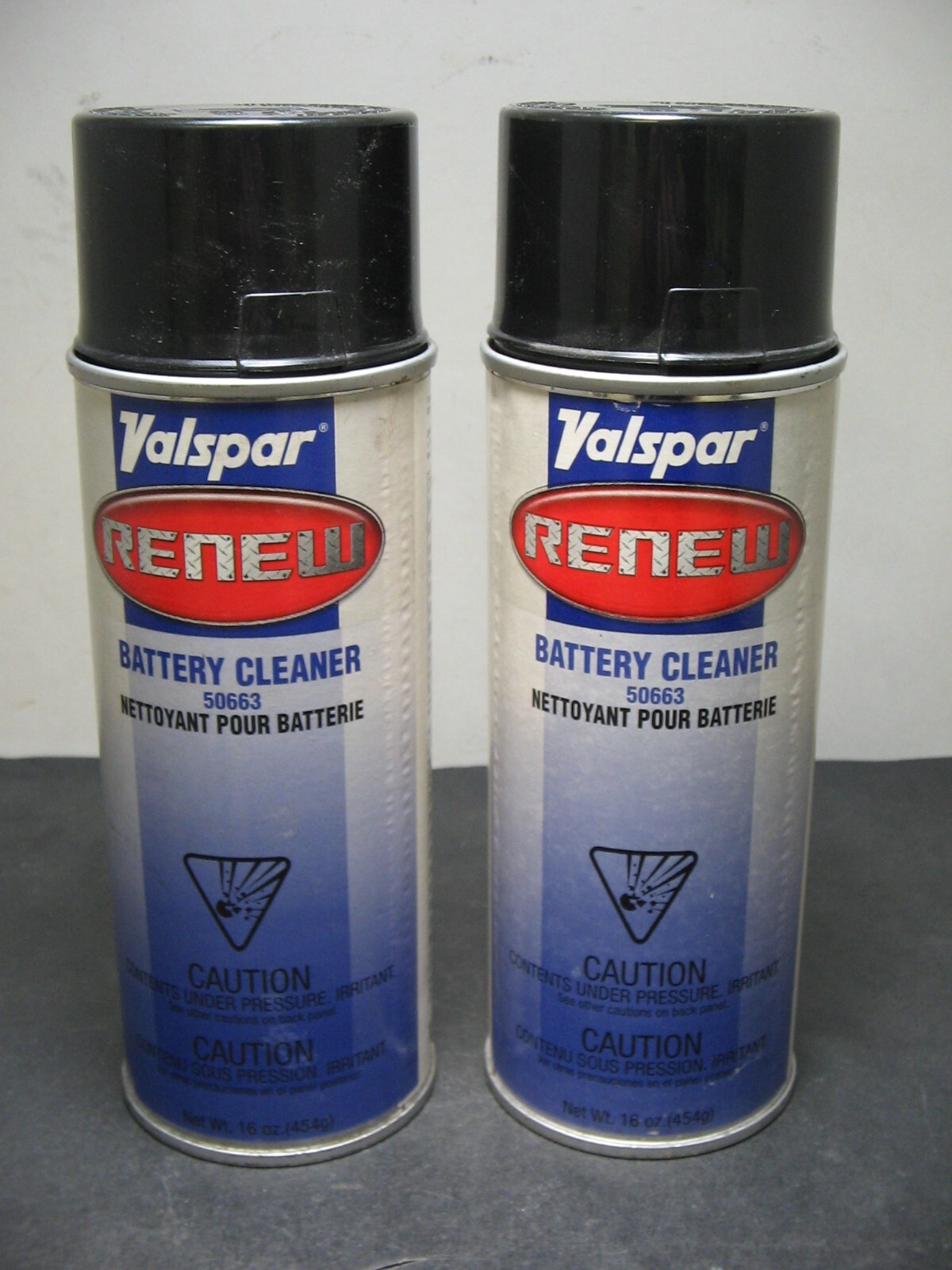 Ｏ Valspar RENEW Battery Cleaner 50663 16 oz. (454g) Spray Can